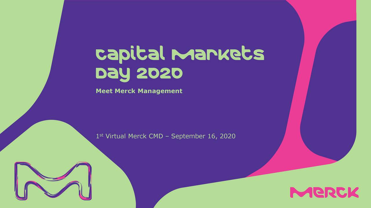 Merck KGaA ADR (MKGAY) Capital Markets Day 2020 Presentation