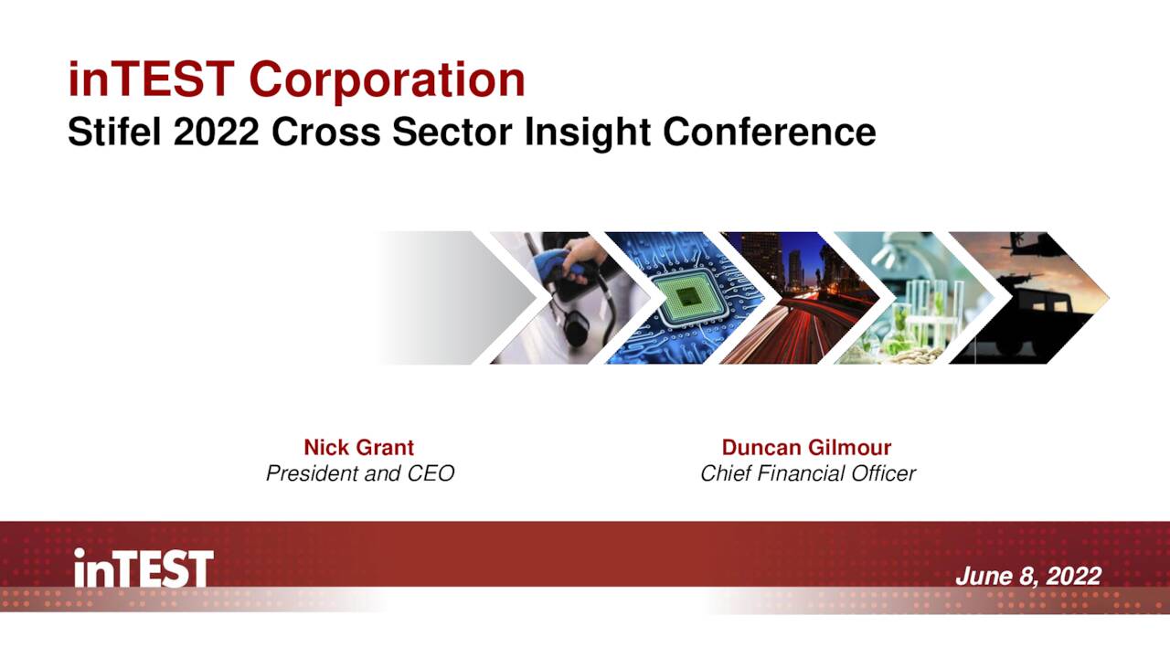 inTEST (INTT) Presents At Stifel 5th Annual Cross Sector Insight