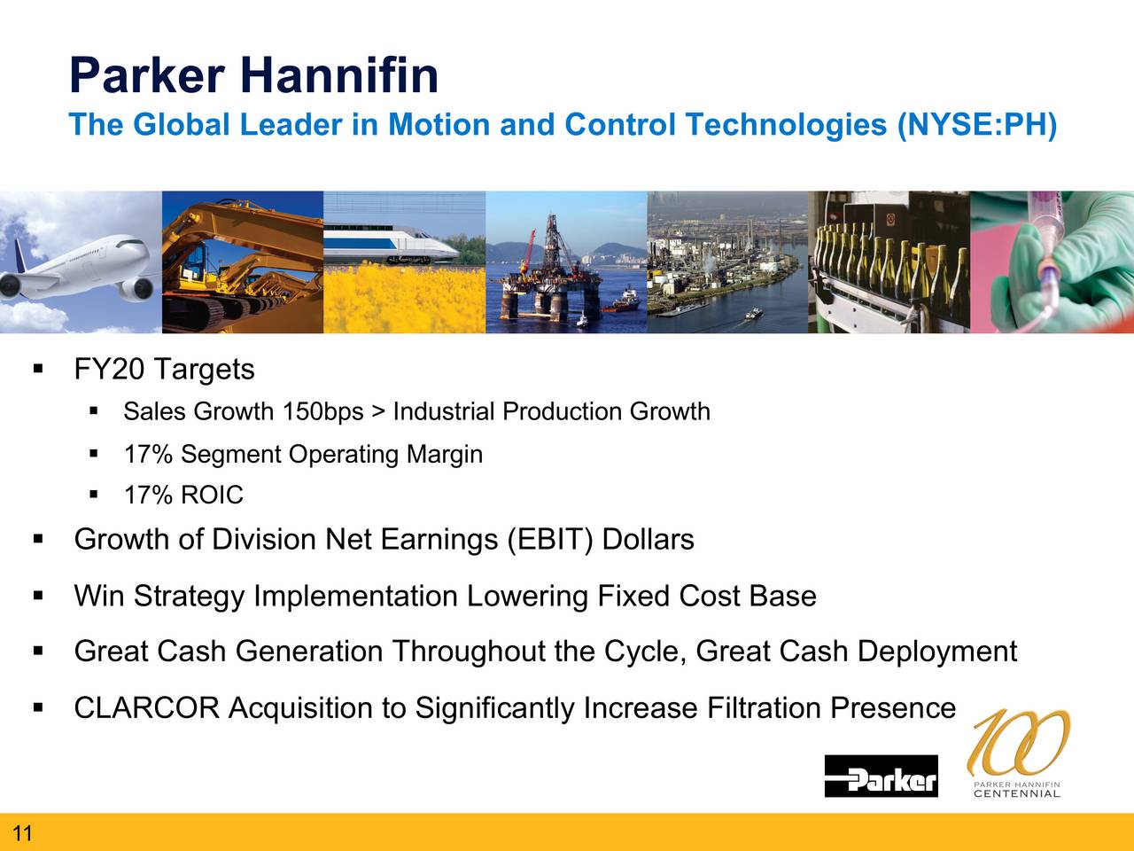 Parker-Hannifin Corp (PH) Presents At Bank Of America Merrill Lynch ...