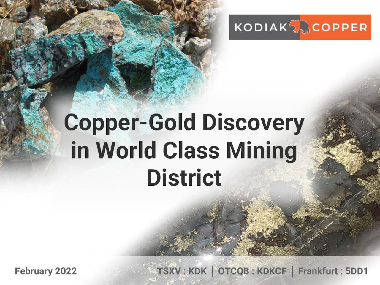 Kodiak Copper (KDKCF) Investor Presentation Slideshow (OTCMKTSKDKCF) Seeking Alpha