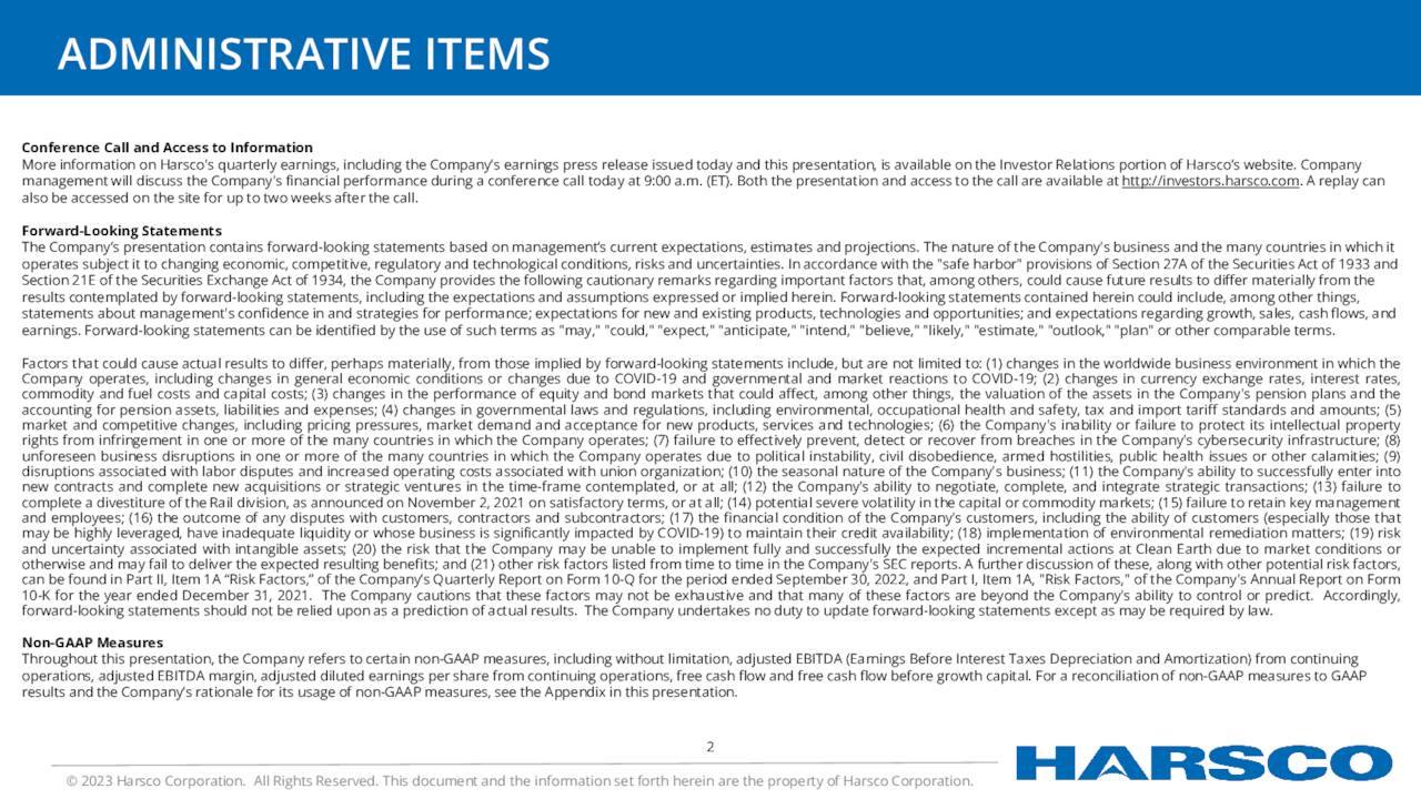 ADMINISTRATIVE ITEMS