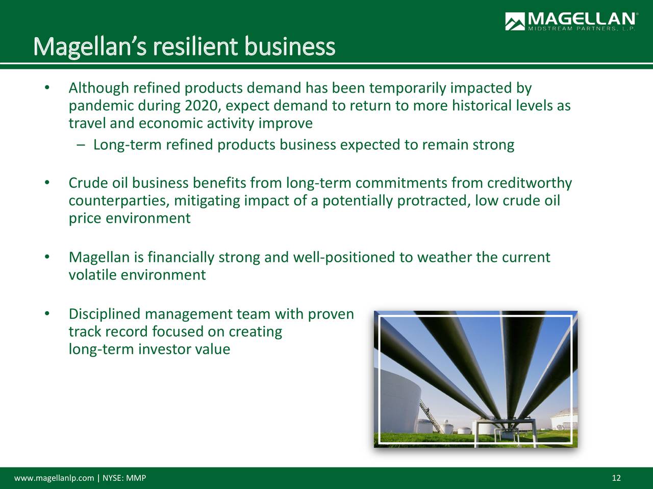 Magellan Midstream Partners (MMP) Investor Presentation - Slideshow ...