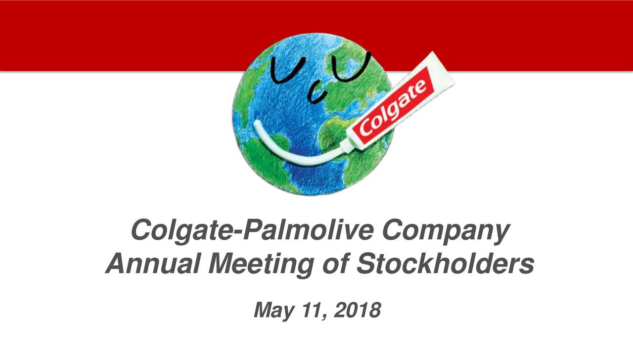 Colgate Palmolive Cl Investor Presentation Slideshow Nysecl Seeking Alpha 0214