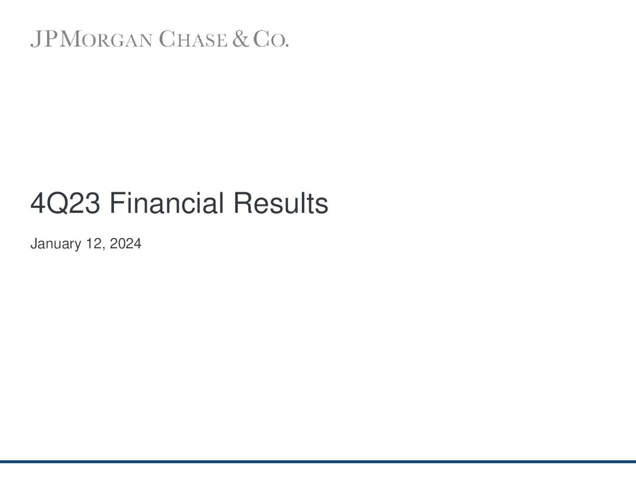 Chase & Co. 2023 Q4 Results Earnings Call Presentation