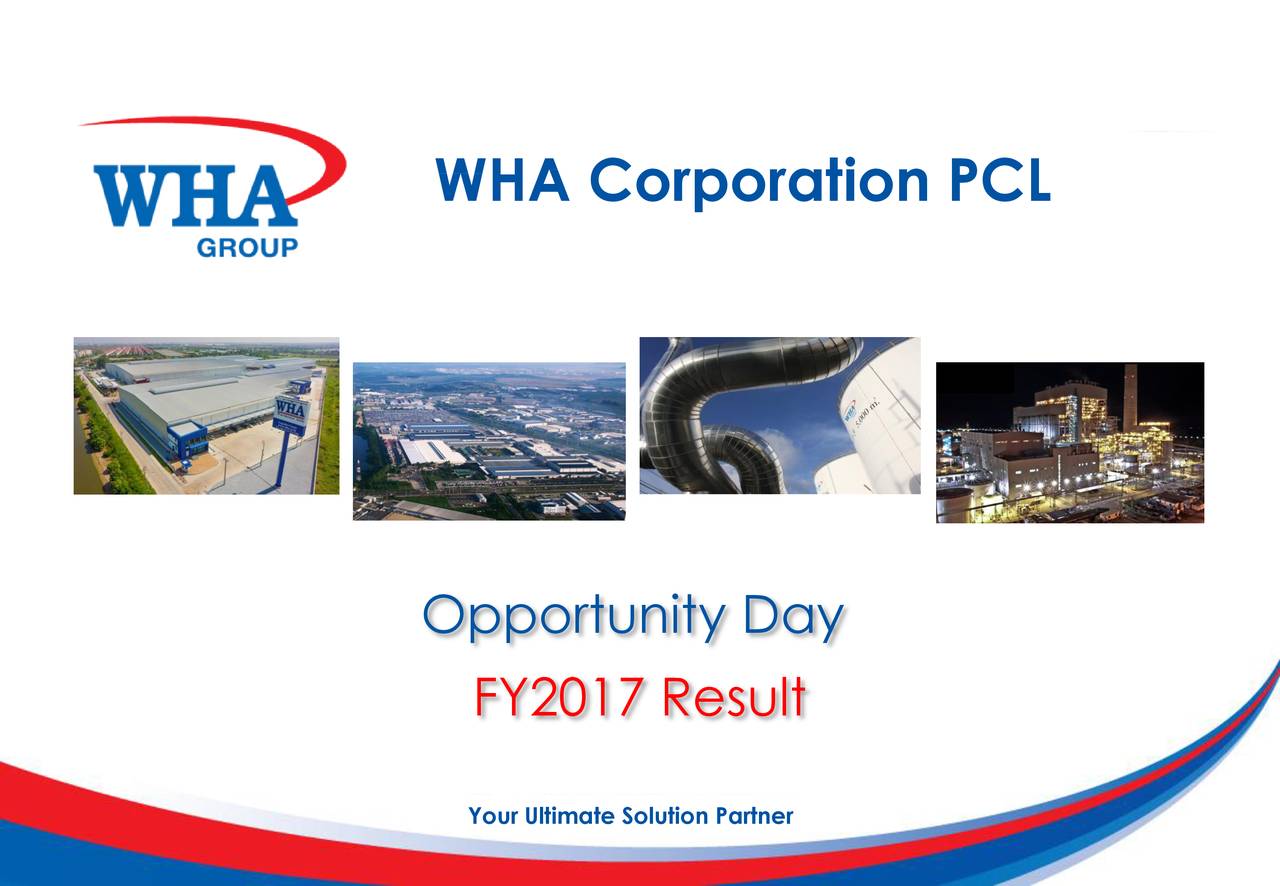 WHA Corporation PCL