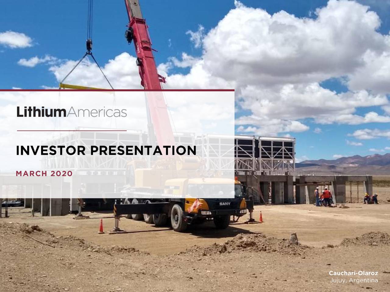 Lithium Americas (LAC) Investor Presentation Slideshow (NYSELAC