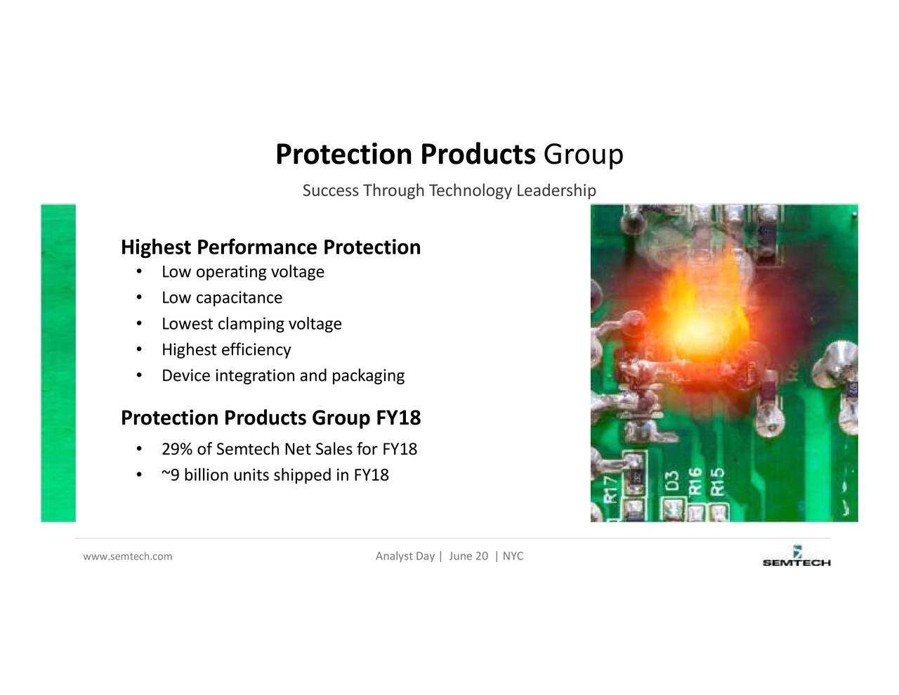 semtech smtc investor presentation slideshow semtech semtech