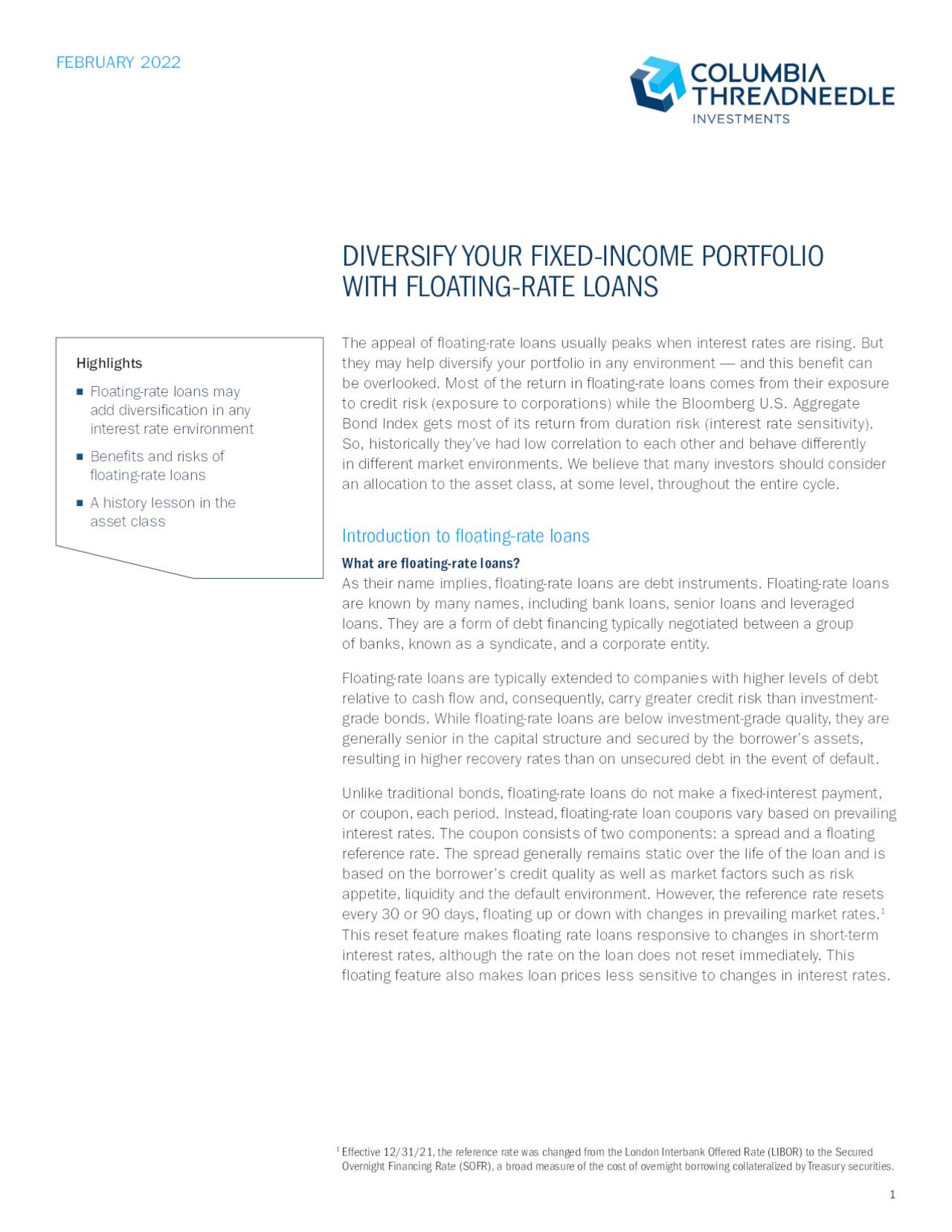 As Interest Rates Rise Investors Look To Floating Rate Funds Seeking