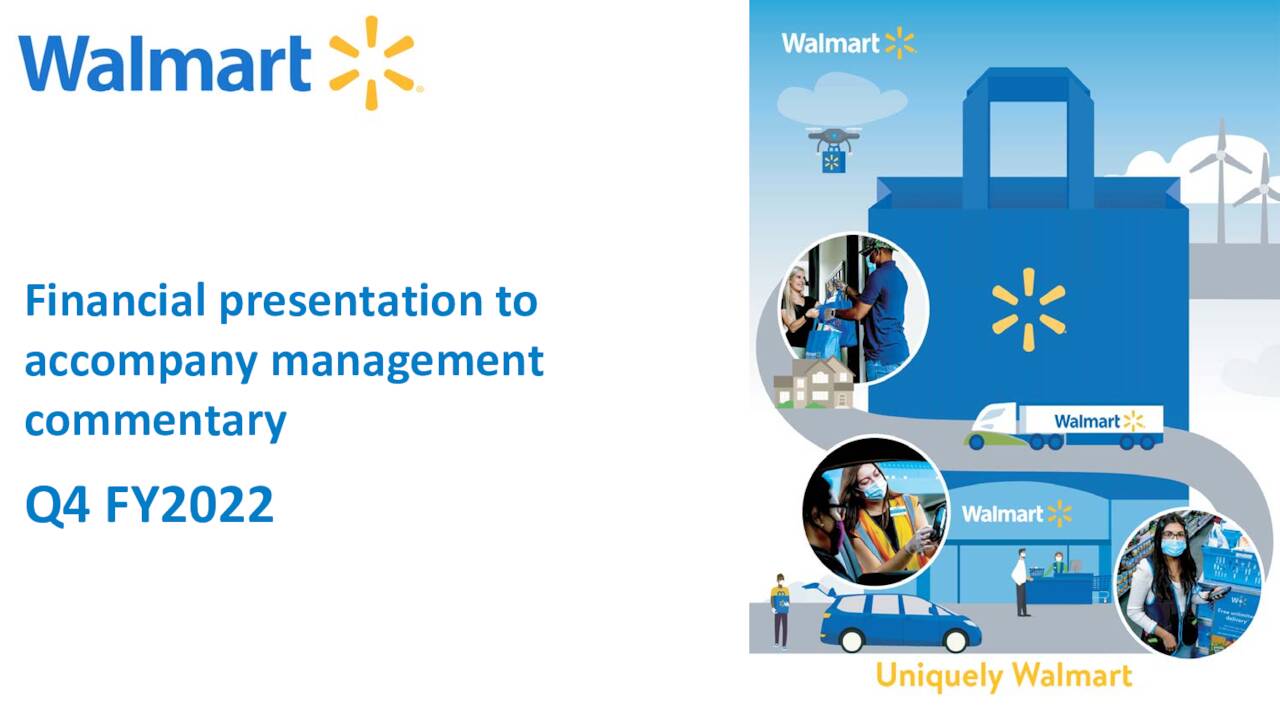 Walmart Inc. 2022 Q4 Results Earnings Call Presentation (NYSEWMT