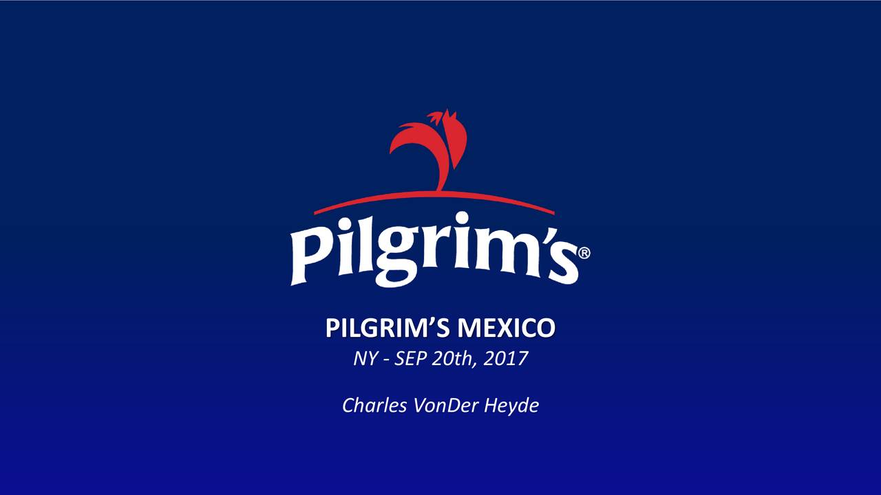 Pilgrims pride corporation чем занимается