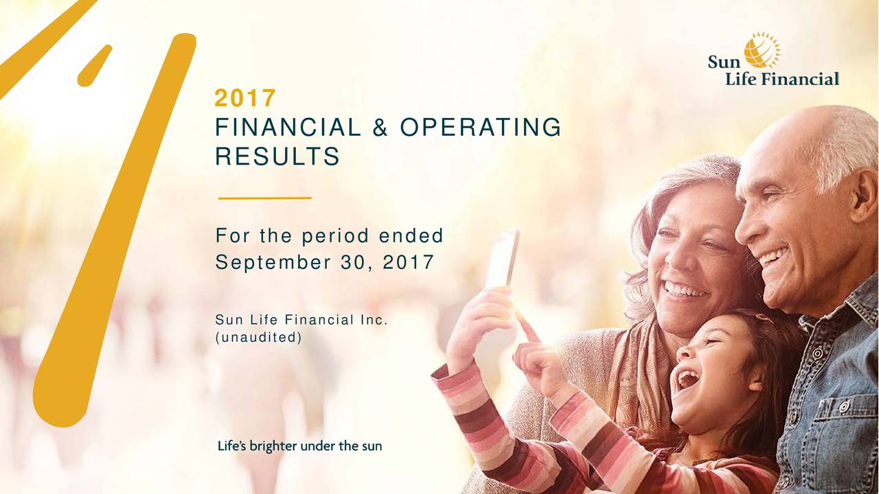 Sun Life Financial Inc. 2017 Q3 - Results - Earnings Call Slides ...