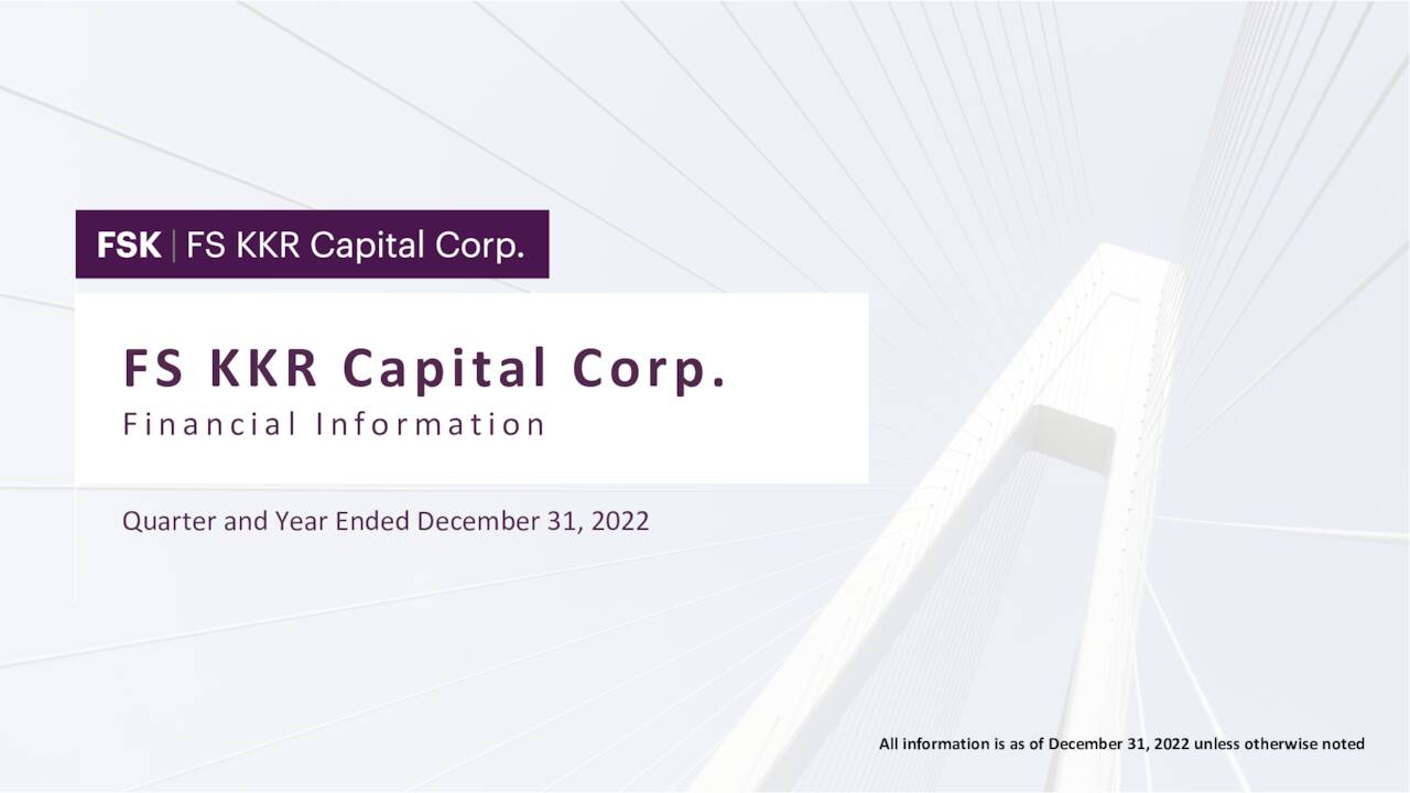 kkr investor presentation 2022