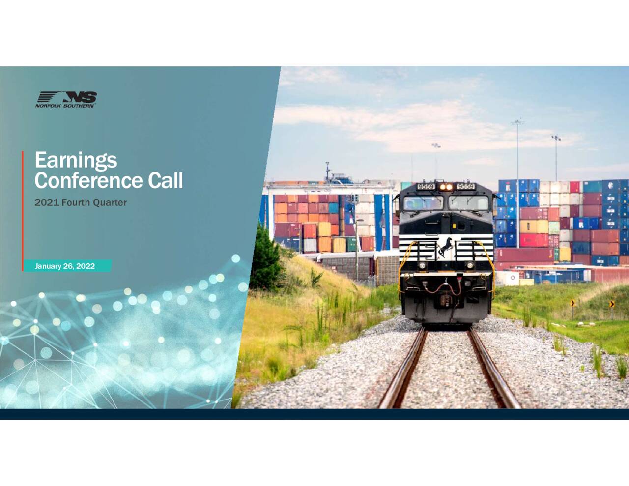 Norfolk Southern Corporation 2021 Q4 Results Earnings Call