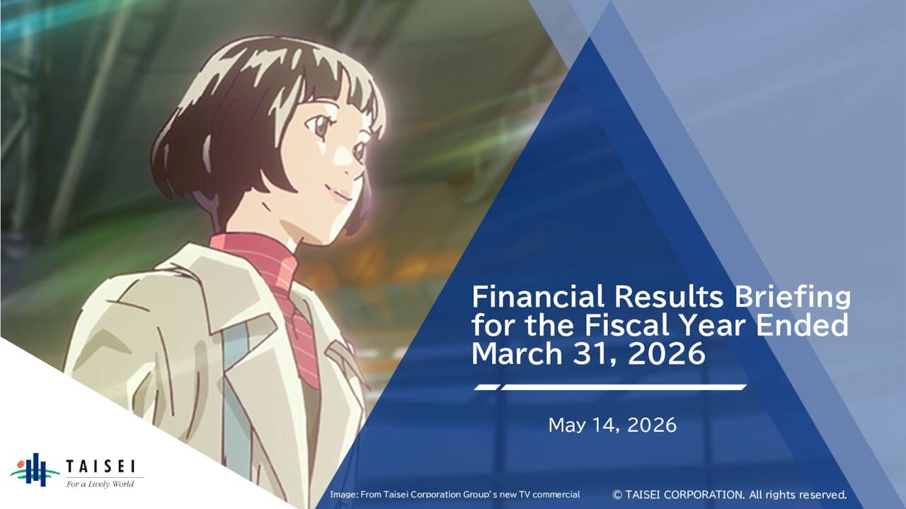 javascript online presentation Images High Quality... Taisei Corporation 2026 Q4 - Results - Earnings Call Presentation ...