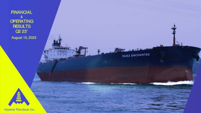 Imperial Petroleum Inc. 2023 Q2 - Results - Earnings Call Presentation ...