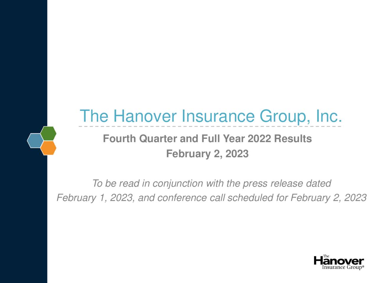 The Hanover Insurance Group, Inc. 2022 Q4 Results Earnings Call Presentation (NYSETHG