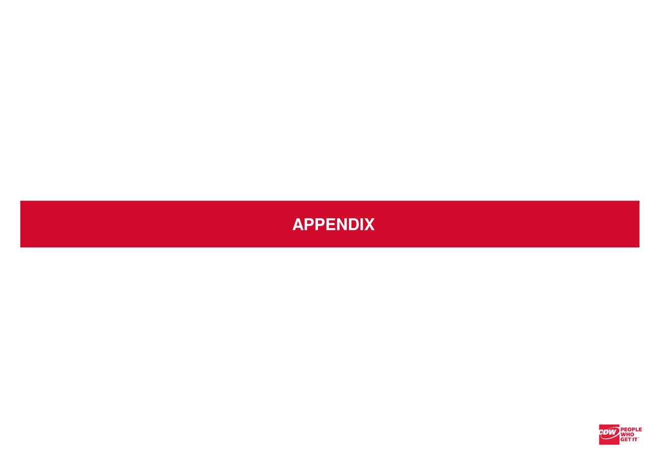 CDW (CDW) Investor Presentation Slideshow (NASDAQCDW) Seeking Alpha