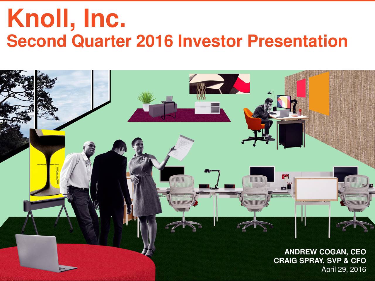 Knoll, Inc. 2016 Q2 Results Earnings Call Slides (NYSEKNL