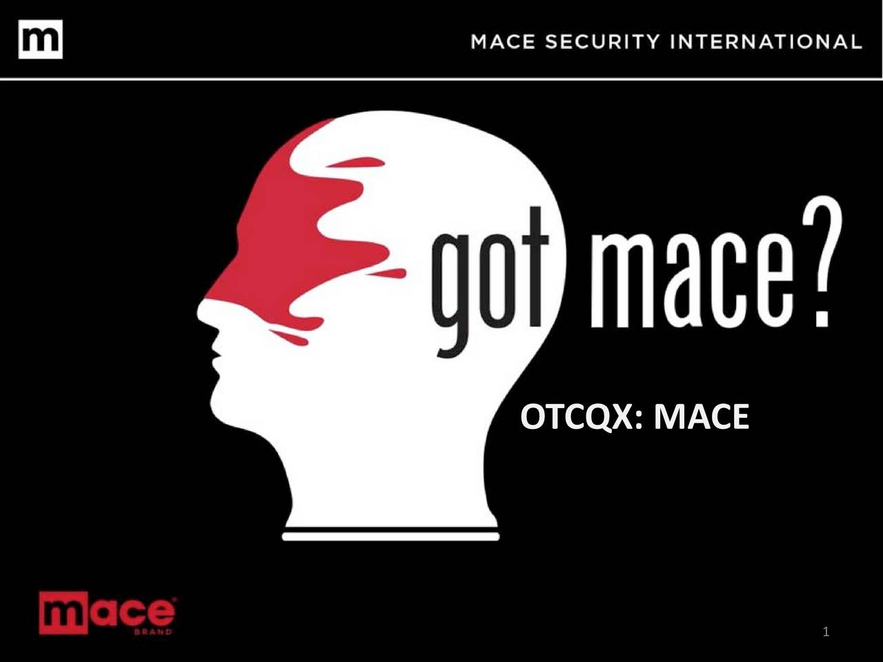 Mace Security International (MACE) Presents At MicroCap Investor