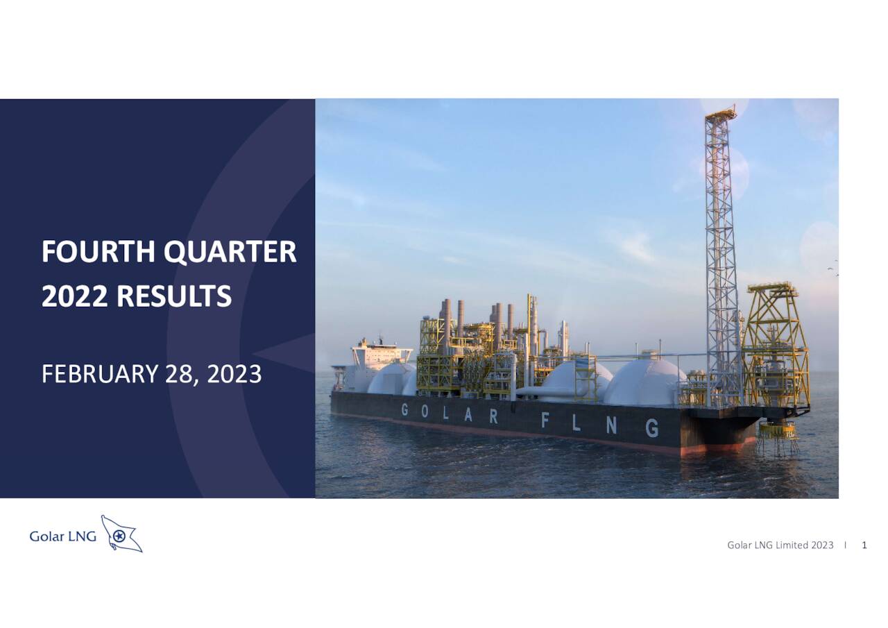 Golar LNG Limited 2022 Q4 - Results - Earnings Call Presentation ...