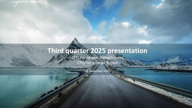 Norbit ASA 2025 Q3 - Results - Earnings Call Presentation (OTCMKTS ...