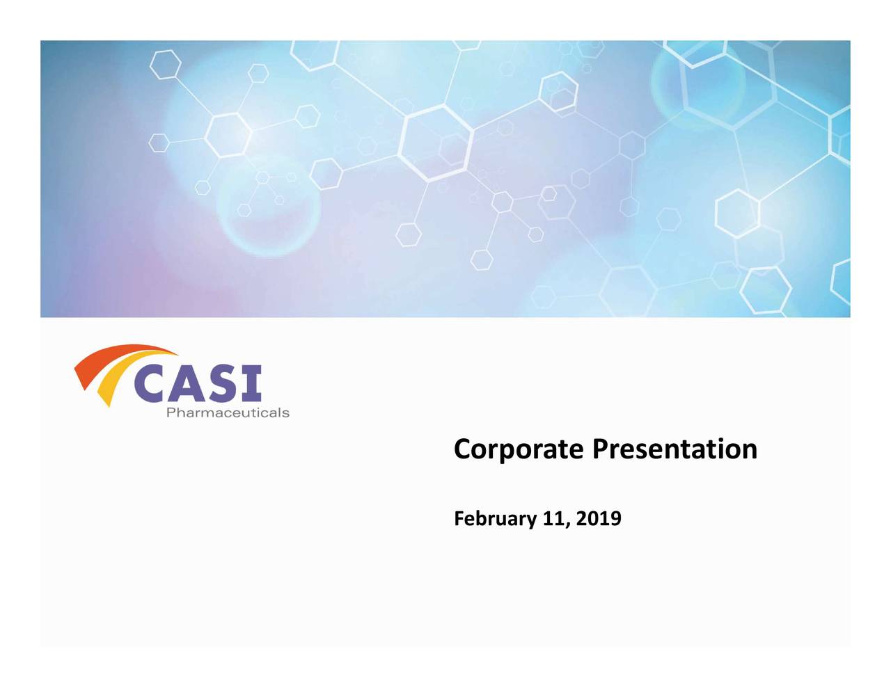 CASI Pharmaceuticals (CASI) Presents At BIO CEO & Investor Conference ...