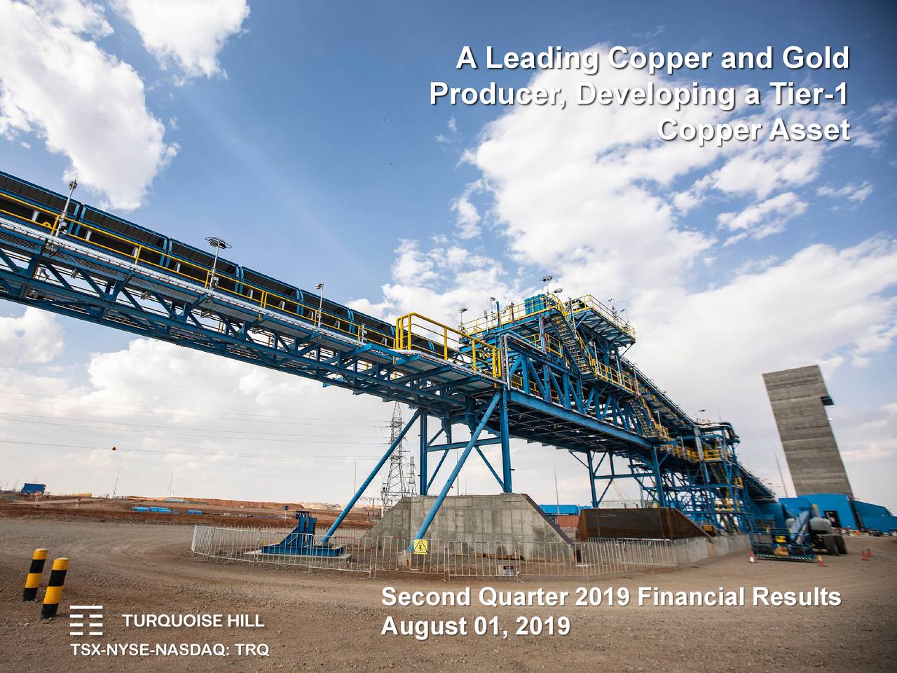 Turquoise Hill Resources Ltd. 2019 Q2 - Results - Earnings Call Slides ...