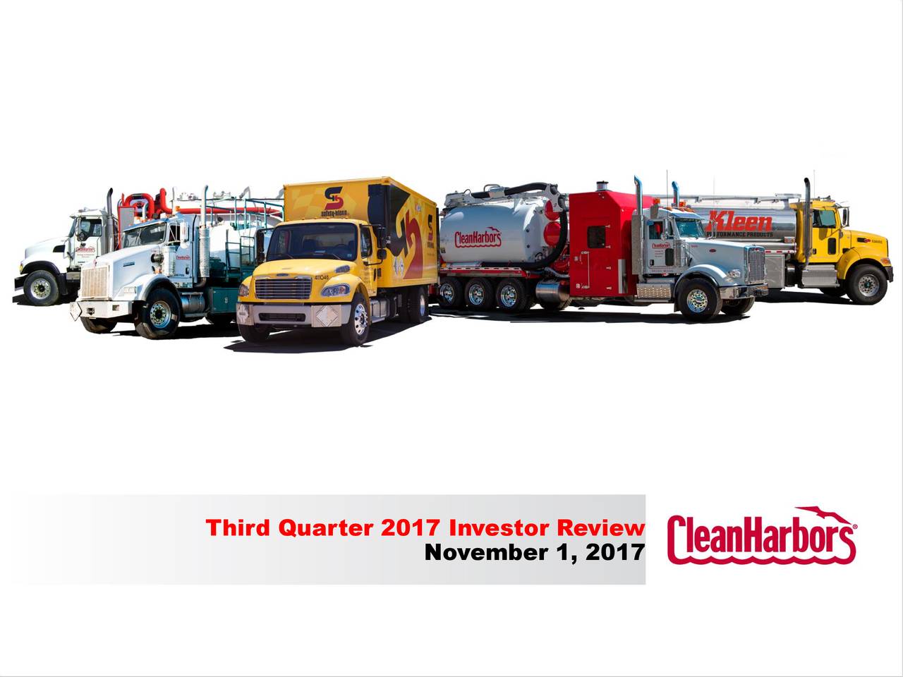 Third Quarter 2017 Investor Review