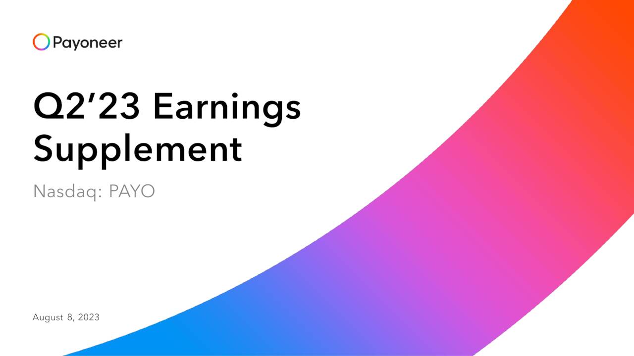 Q2’23 Earnings
