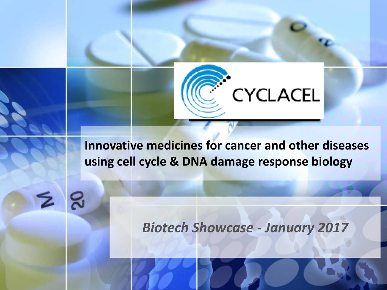 Cyclacel Pharmaceuticals (cycc) Presents At Biotech Showcase Conference 