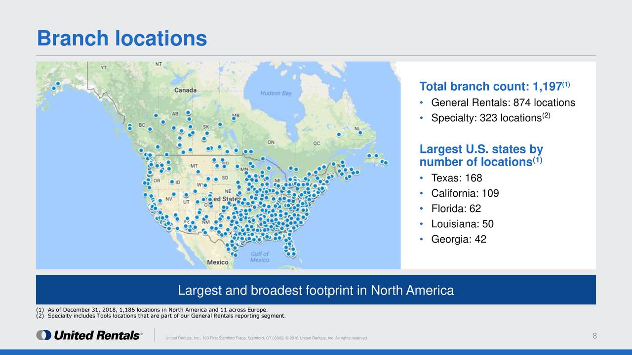 United Rentals, Inc. 2018 Q4 Results Earnings Call Slides (NYSEURI) Seeking Alpha
