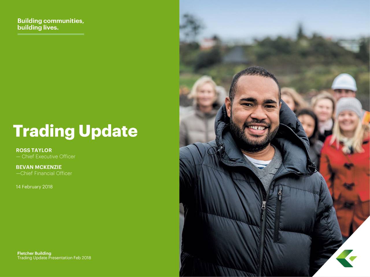 Fletcher Building (FCREY) Trading Update Slideshow (OTCMKTSFCREY