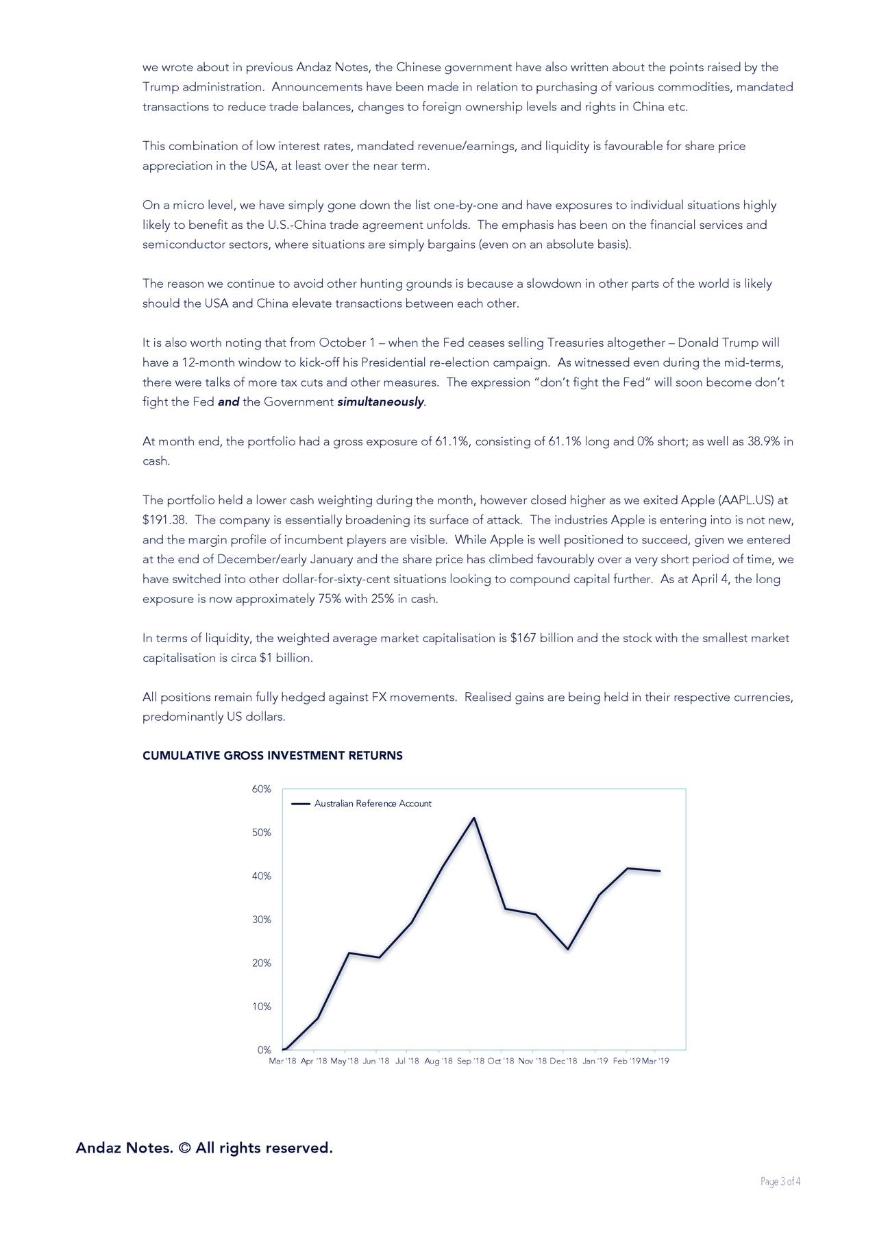 Andaz Private Investments Notes: March 31, 2019 | Seeking  