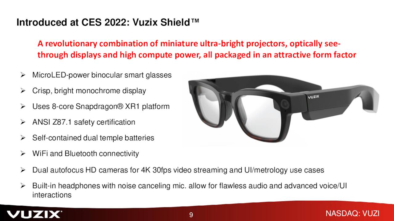 Vuzix Corporation (VUZI) Investor Presentation - Slideshow (NASDAQ:VUZI ...