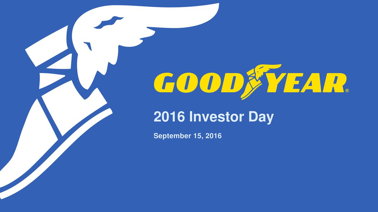 goodyear investor presentation