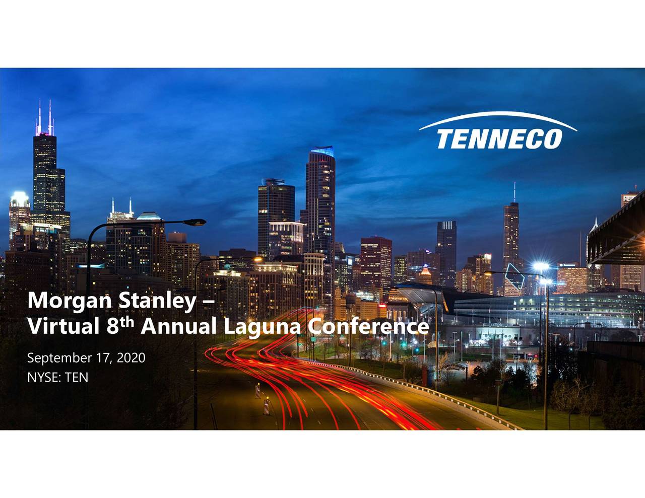 Tenneco (TEN) Presents At Stanley Annual Laguna Conference