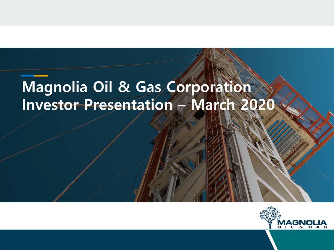 Magnolia Oil & Gas Corporation