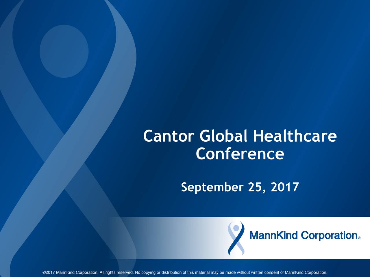 Cantor Fitzgerald Global Healthcare Conference (NASDAQMNKD) Seeking