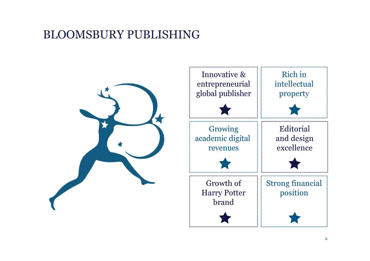 Bloomsbury Publishing PLC 2017 Q2 Results Earnings Call Slides