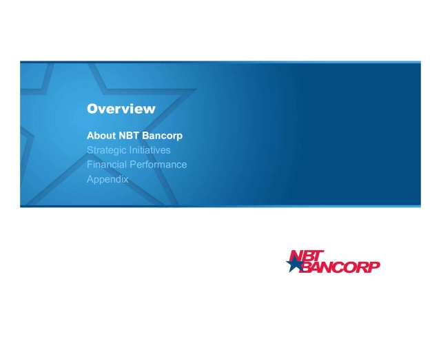 NBT Bancorp (NBTB) Investor Presentation - Slideshow (NASDAQ:NBTB) 2022 ...
