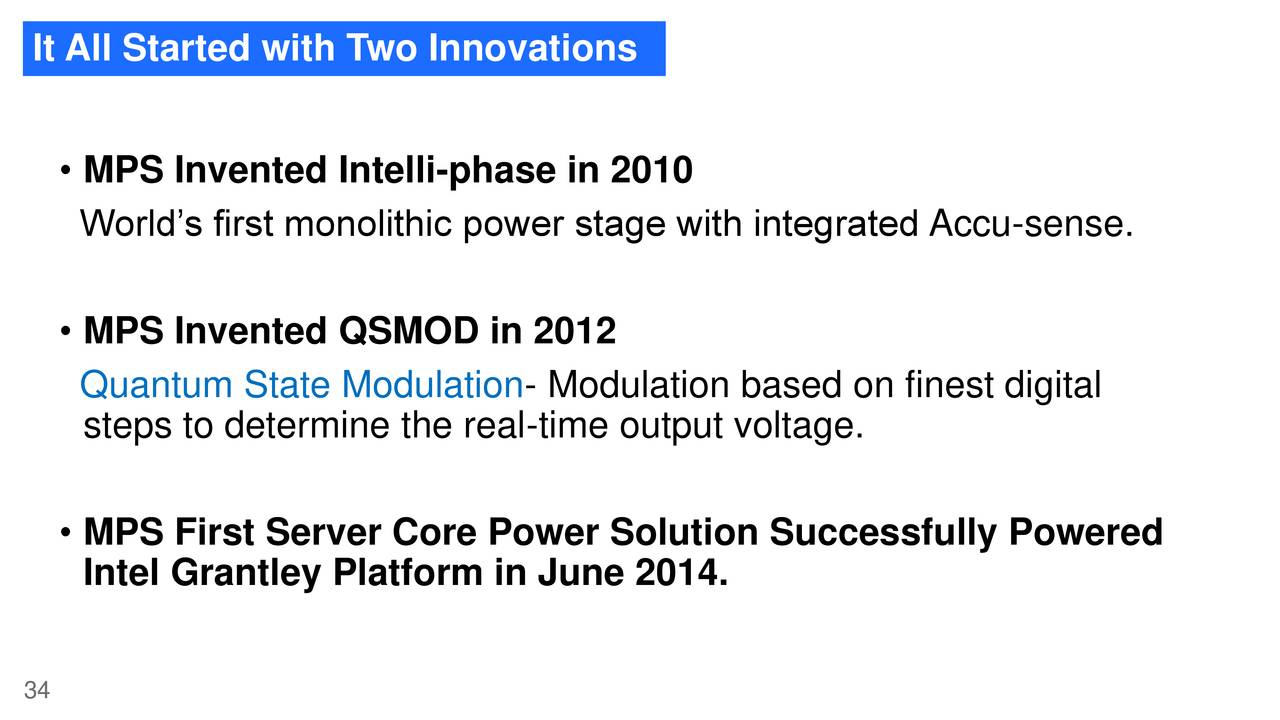 Monolithic Power Systems (MPWR) Investor Presentation - Slideshow ...