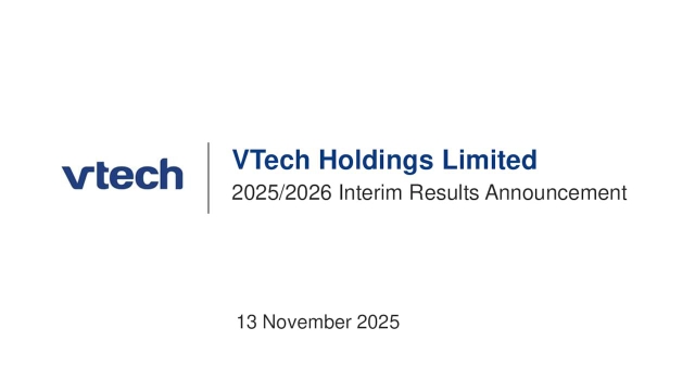 Vtech Holdings Limited 2026 Q2 - Results - Earnings Call Presentation ...