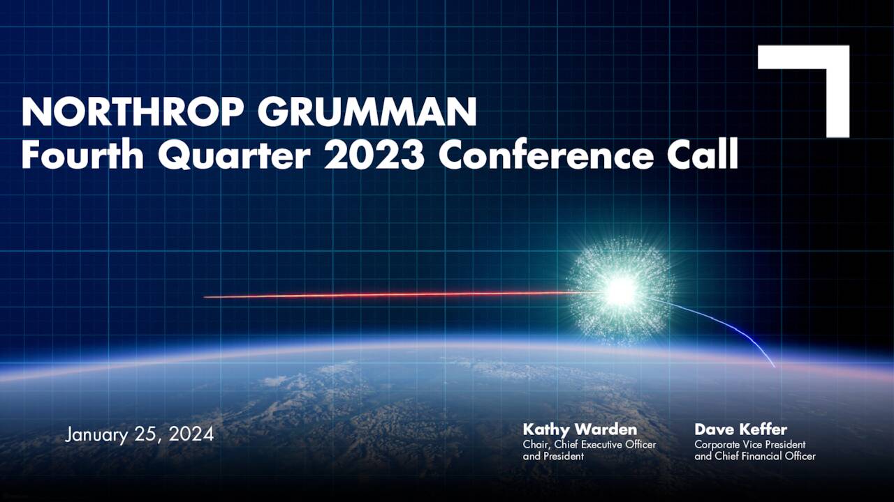 Northrop Grumman Corporation 2023 Q4 Results Earnings Call