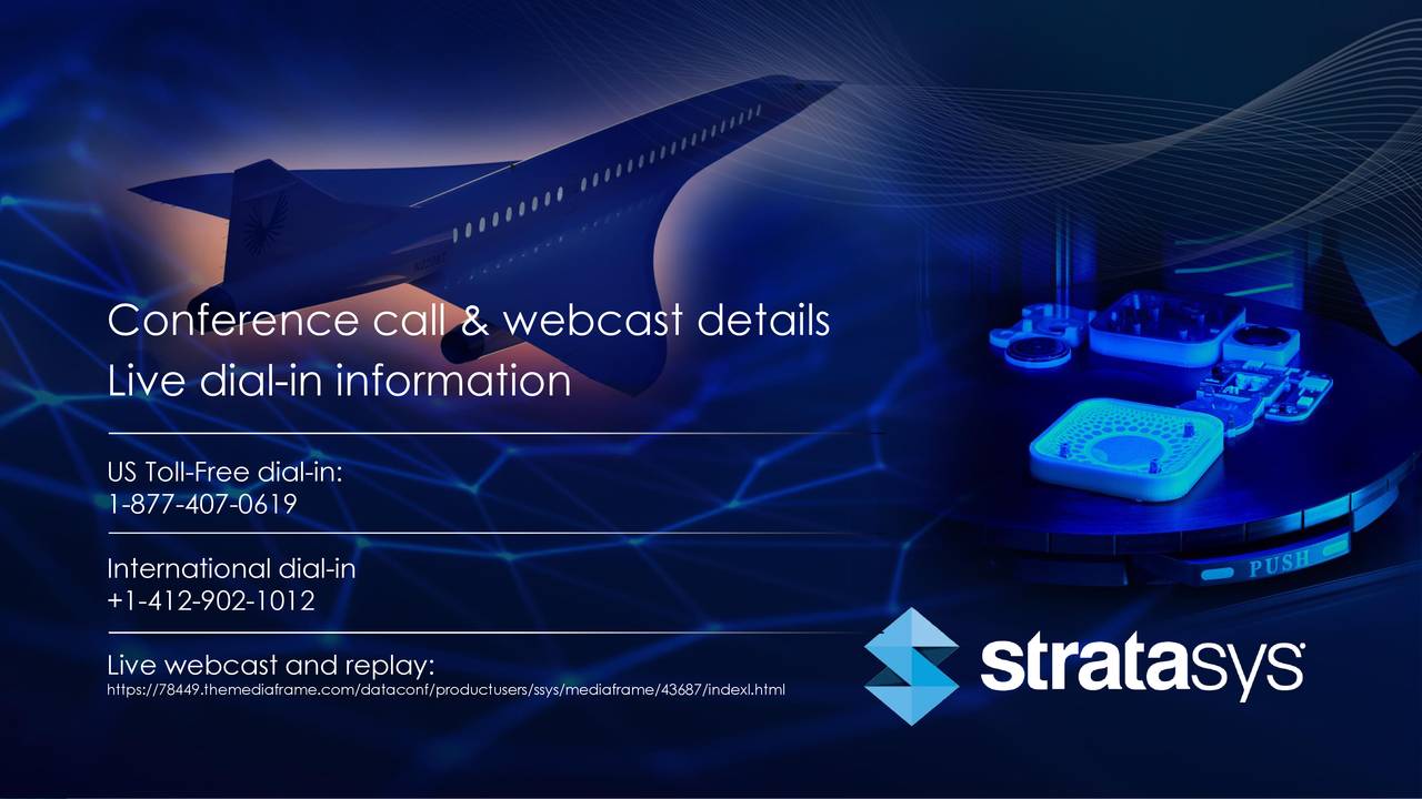 Stratasys Ltd. 2020 Q4 Results Earnings Call Presentation (NASDAQ