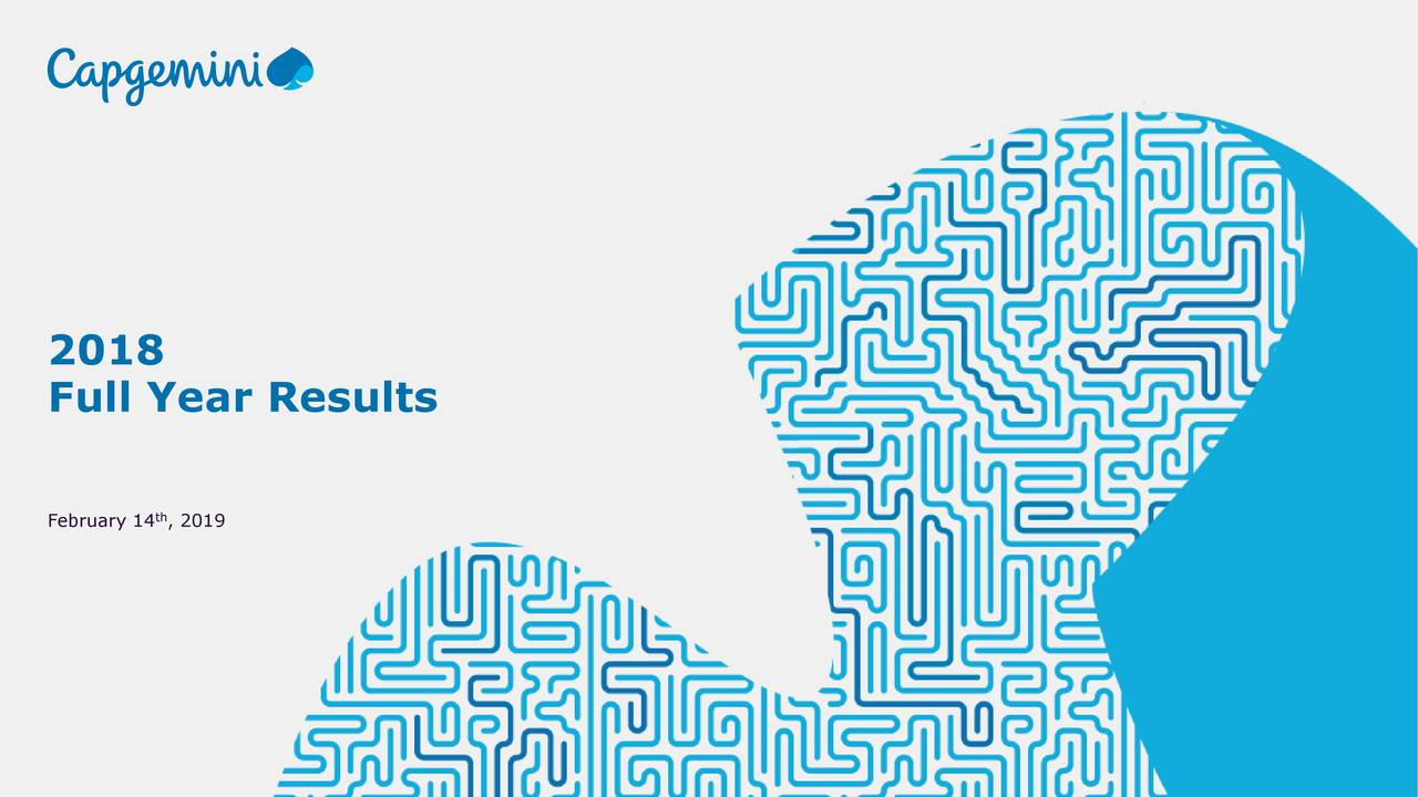 Capgemini SE 2018 Q4 Results Earnings Call Slides (OTCMKTSCAPMF