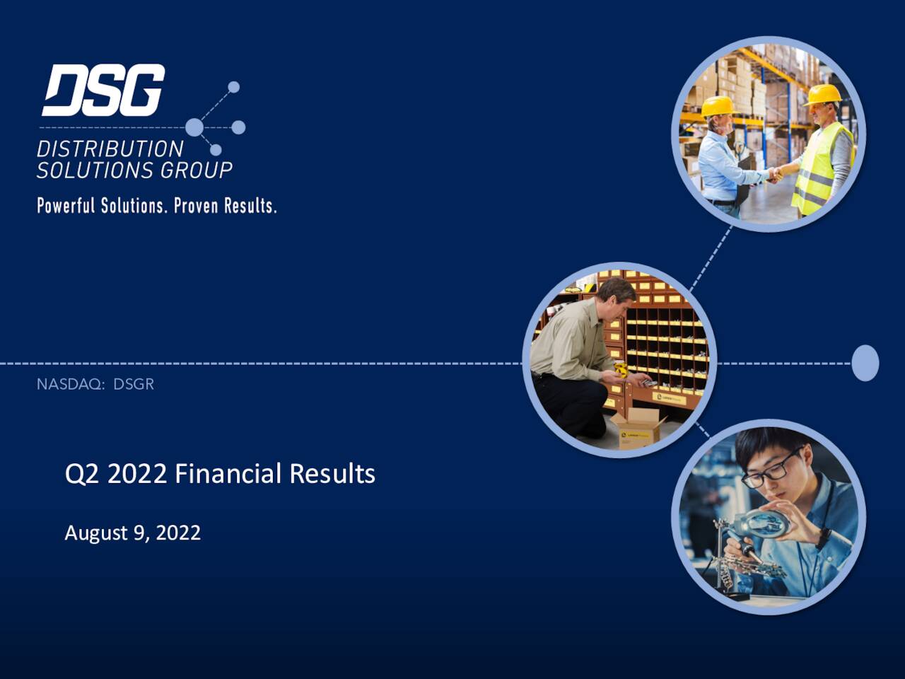 Distribution Solutions Group, Inc. 2022 Q2 Results Earnings Call