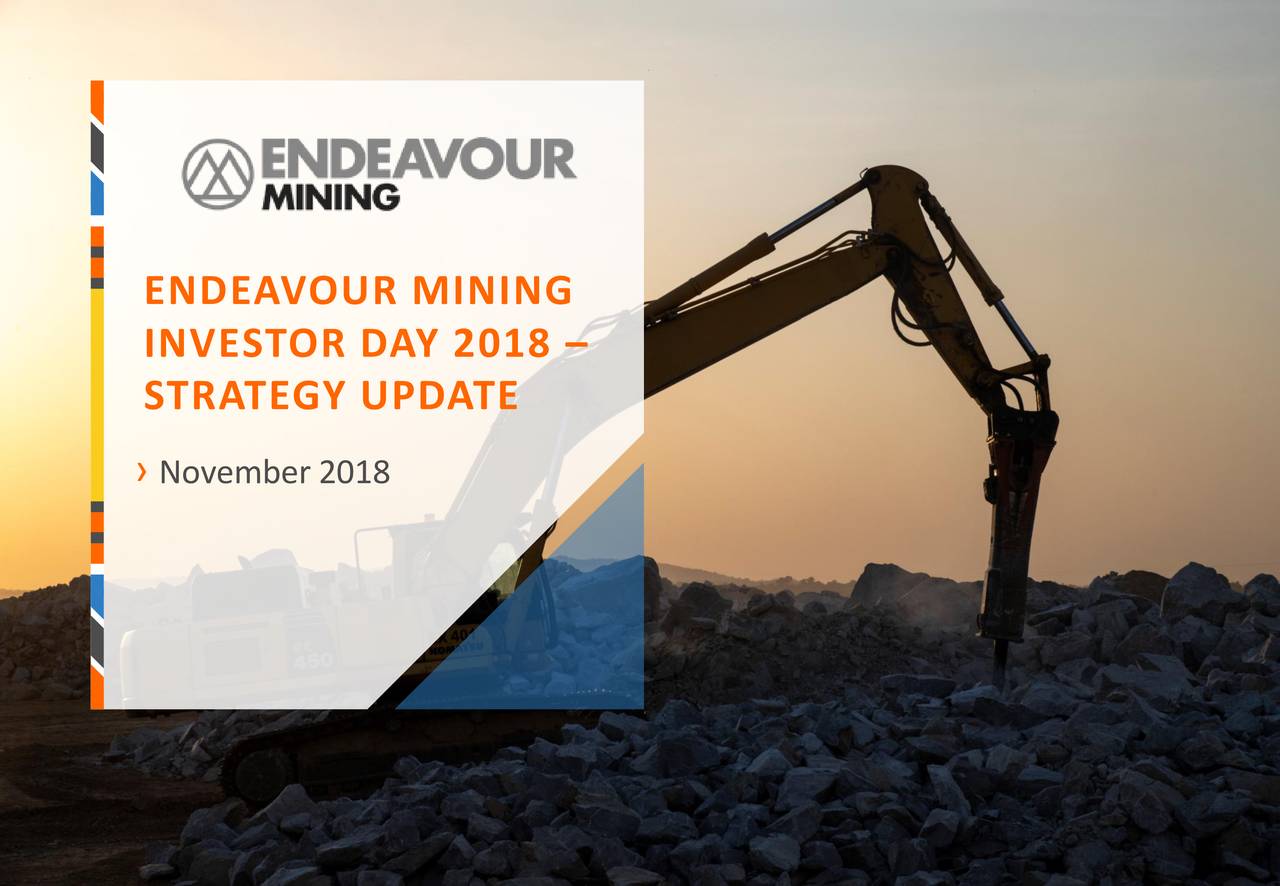 Endeavour Mining (EDVMF) Investor Presentation - Slideshow (OTCMKTS ...
