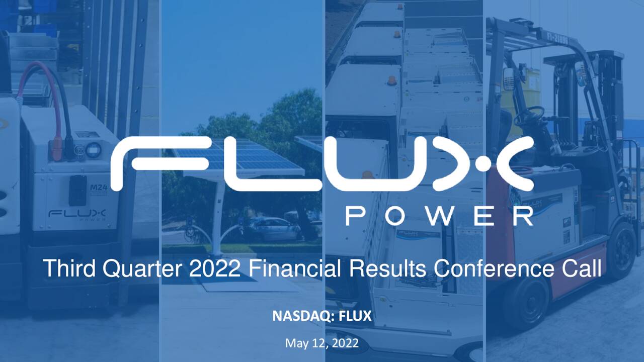 flux power earnings flux power earnings
