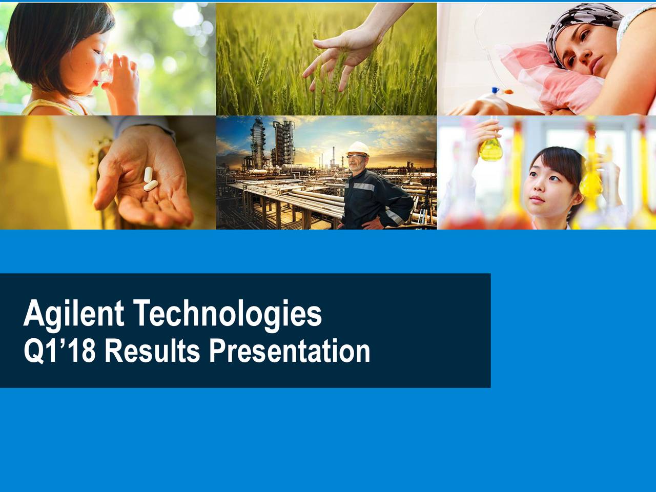 Agilent Technologies Inc. 2018 Q1 - Results - Earnings ...