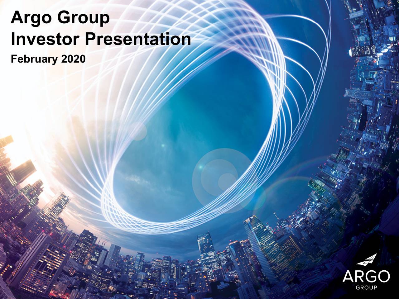Argo Group International Holdings (ARGO) Investor Presentation